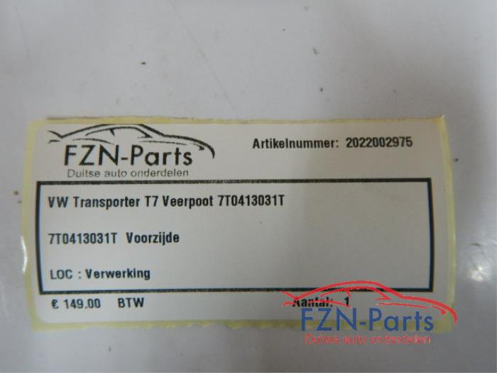 VW Transporter T7 Veerpoot