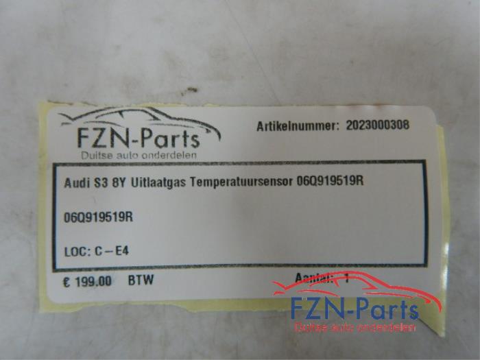 Audi S3 8Y Uitlaatgas Temperatuursensor