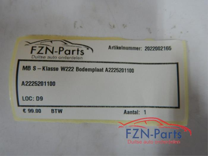Beschermplaat bodem Mercedes S-Klasse (22743214)
