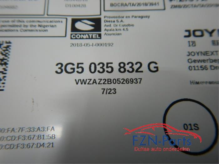 VW Tiguan 5NA Regelapparaat Radio