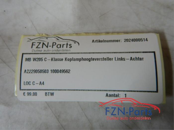 Koplamphoogte postitiesensor Mercedes C-Klasse (22741482)