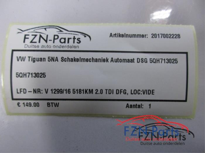 Schakelmechaniek Volkswagen Tiguan (22739995)