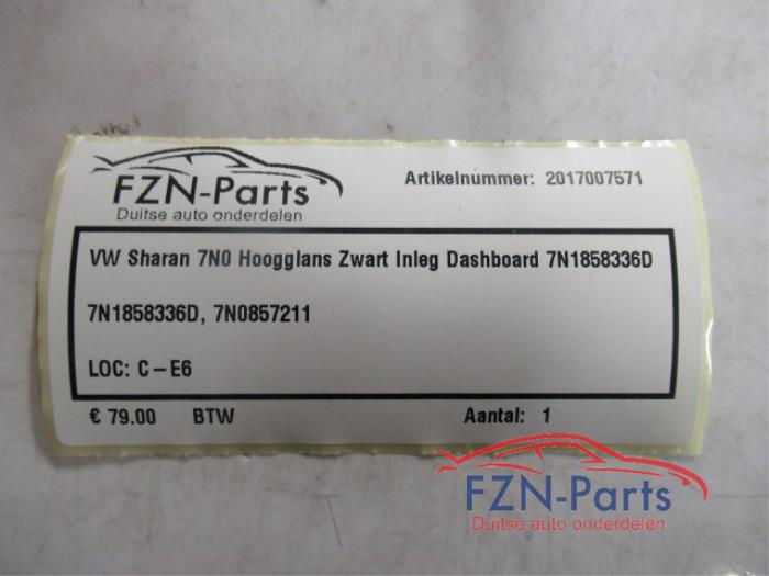 Dashboard deel Volkswagen Sharan (22742086)