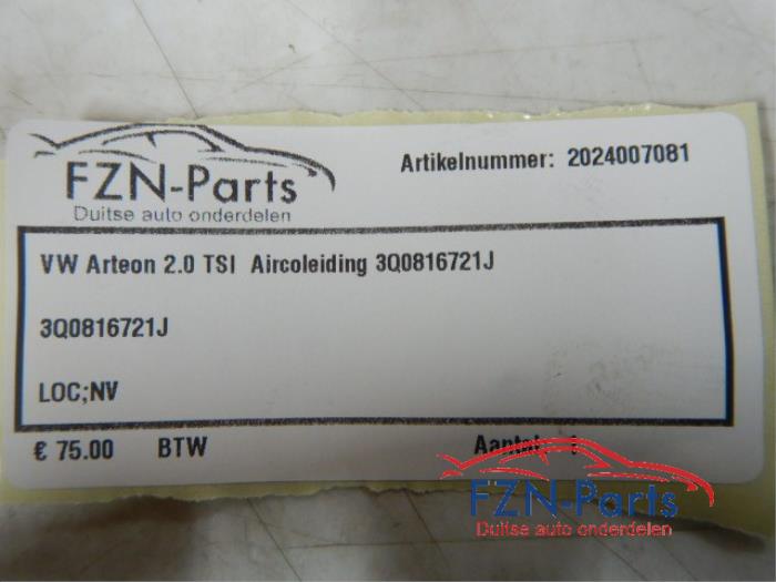 VW Arteon 2.0 TSI Aircoleiding