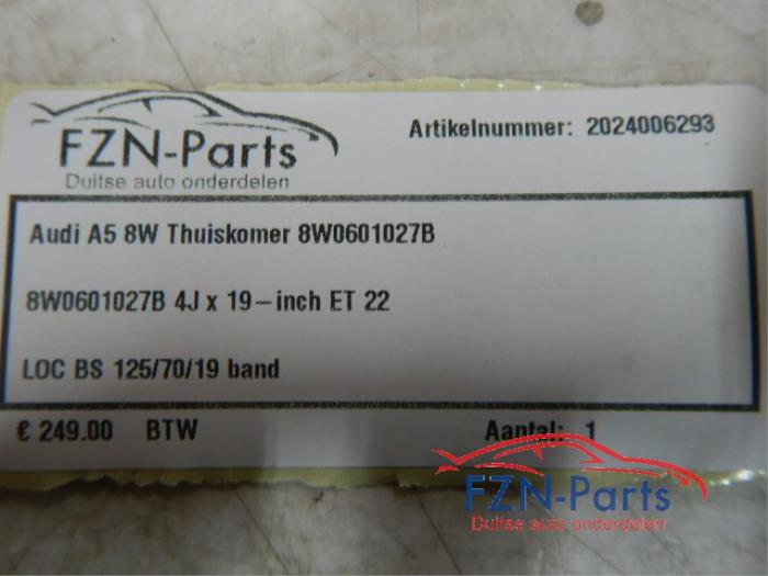 Audi A5 8W Thuiskomer 19 inch