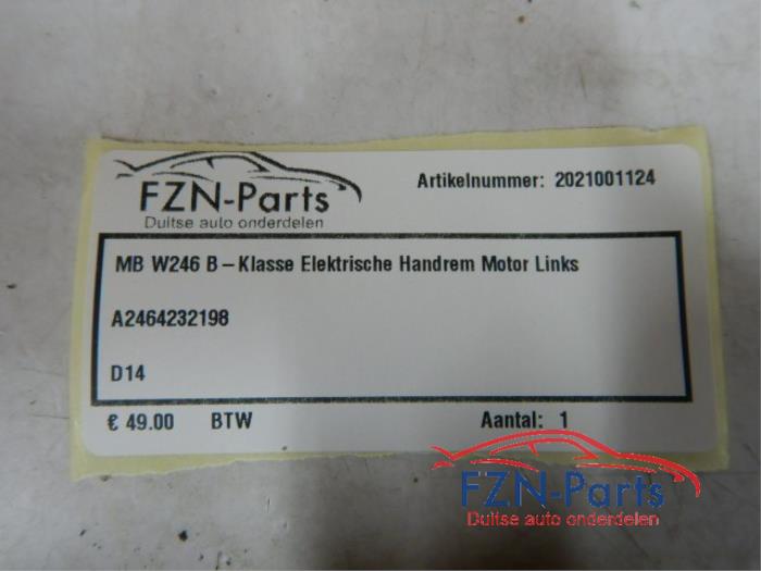 Handrem motor Mercedes B-Klasse (22738359)