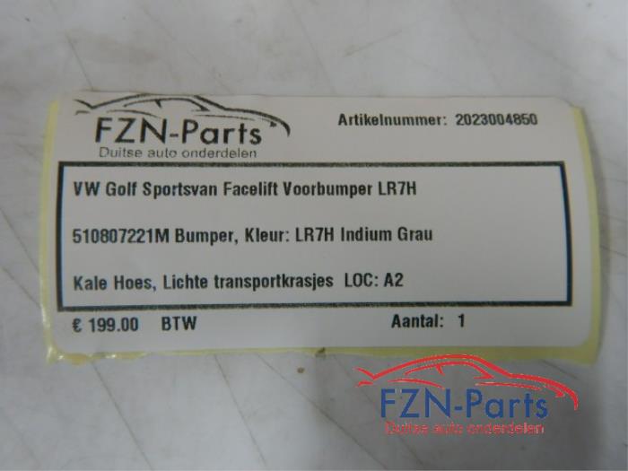 VW Golf Sportsvan Facelift Voorbumper LR7H 510807