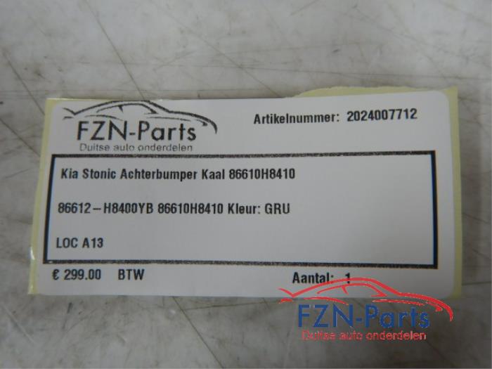 Kia Stonic Achterbumper Kaal