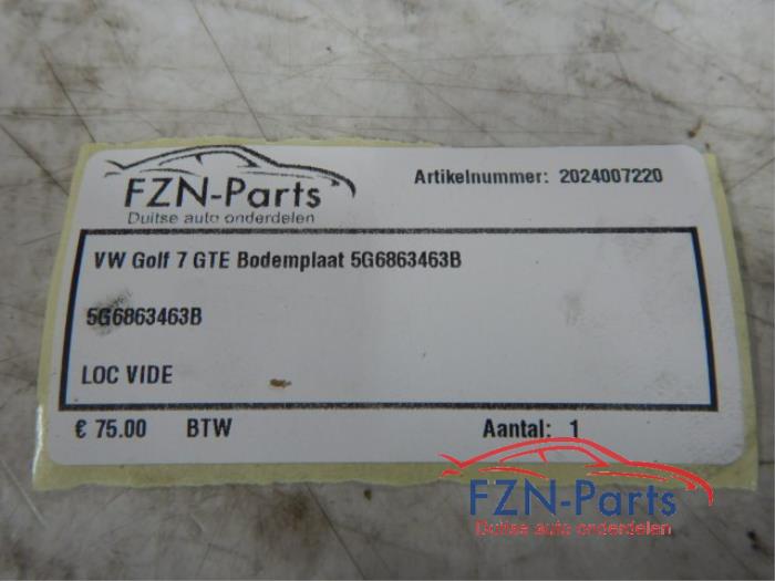 VW Golf 7 GTE Laadvloer