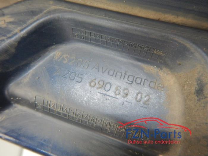 Mercedes-Benz C-Klasse W205 Estate Sideskirt Links Chrome