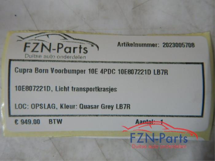 Cupra Born Voorbumper 10E 4PDC