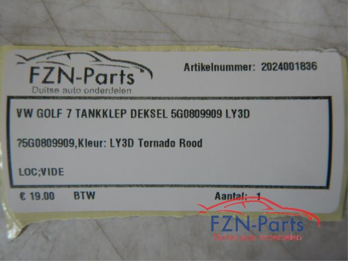 Tank Klep Volkswagen Golf (22728314)