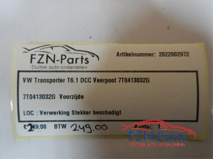 VW Transporter T6.1 DCC Veerpoot