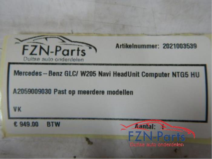 Navigatie Module Mercedes GLC-Klasse (22742615)