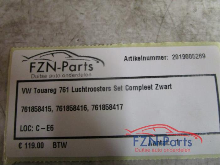 Luchtrooster Dashboard Volkswagen Touareg (22743161)