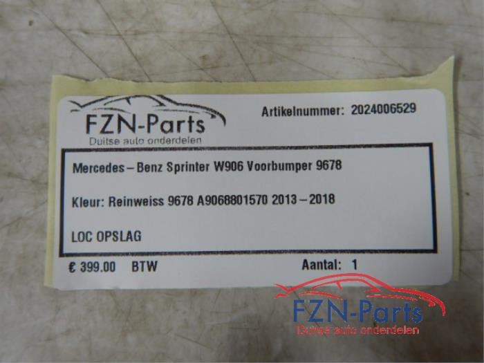 Voorbumper Mercedes Sprinter (22722357)