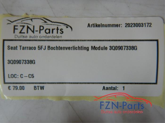 Seat Tarraco 5FJ Bochtenverlichting Module