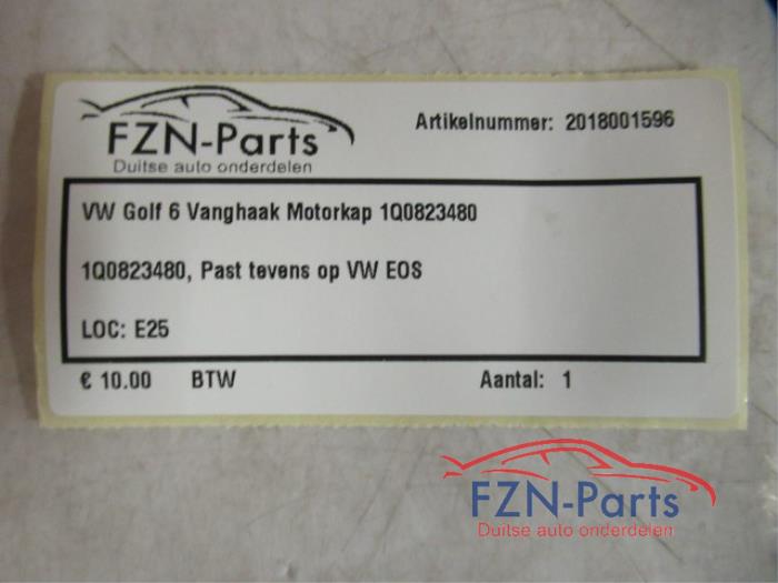 VW Golf 6 Vanghaak Motorkap