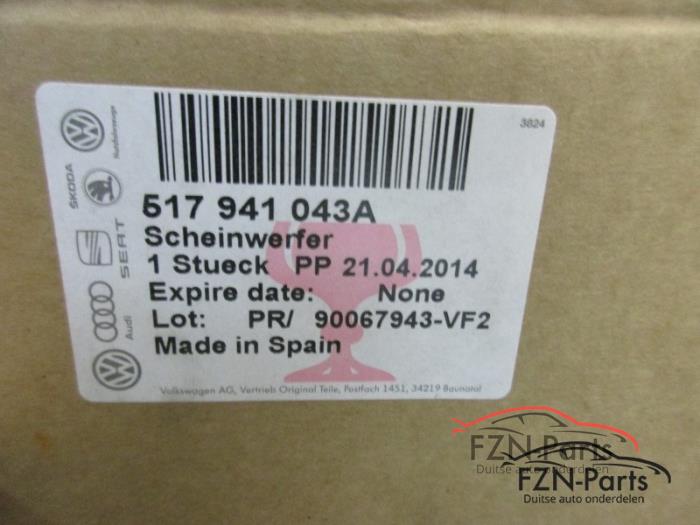 Koplamp links Volkswagen Golf Sportsvan (22721396)