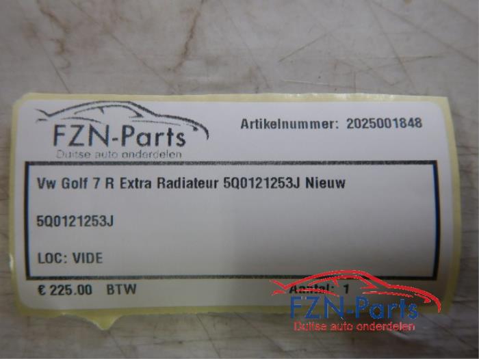 VW Golf 7 R Extra Radiateur