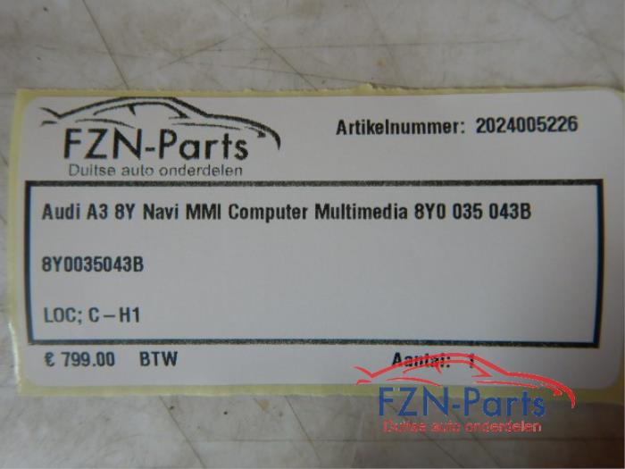 Audi A3 8Y Navi MMI Computer Multimedia