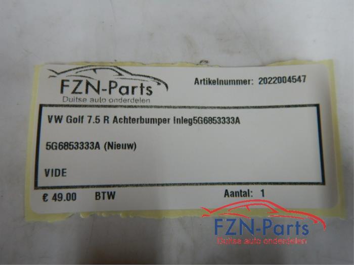 Bumpercover voor Volkswagen Golf (22738907)