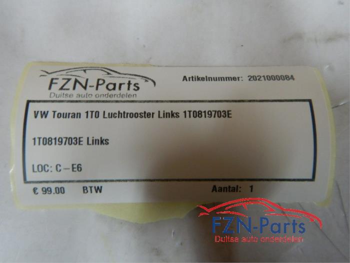 Luchtrooster Dashboard Volkswagen Touran (22735836)