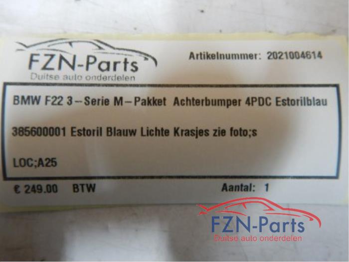 Achterbumper BMW 2-Serie (22724345)
