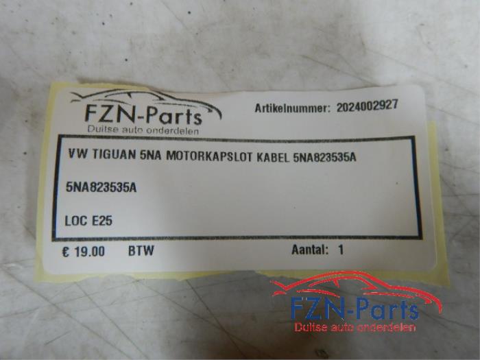 Slotmechaniek Motorkap Volkswagen Tiguan (22741099)