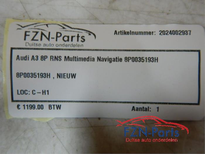 Audi A3 8P Multimedia Navigatie