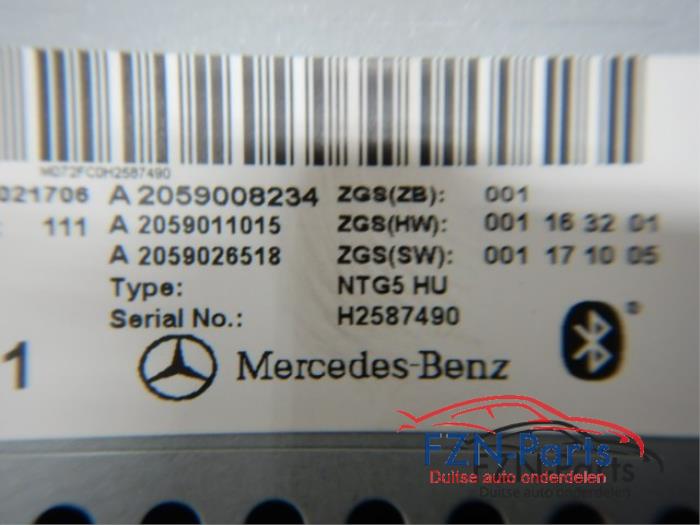 Navigatie Module Mercedes C-Klasse (22742129)