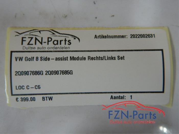 VW Golf 8 5H Side-Assist Module Rechts/Links Set