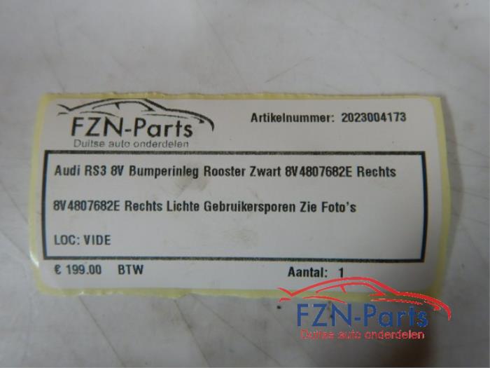 Bumpercover voor Audi A3 (22743102)