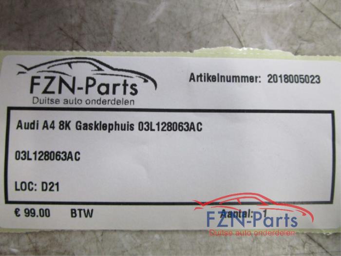 Gasklephuis Audi A4 (22743270)