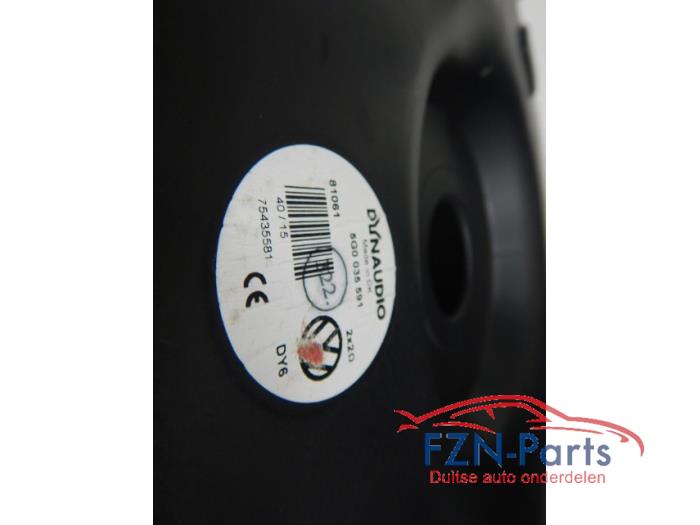 VW Tiguan 5NA Deurpanelen Leer-Stof Dynaudio Speaker set