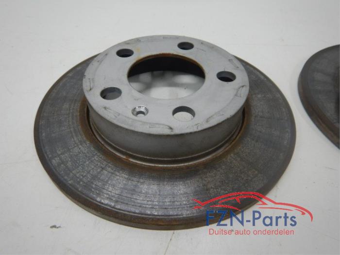 VW Polo 2G Remset Remschijf Remblok Achterzijde