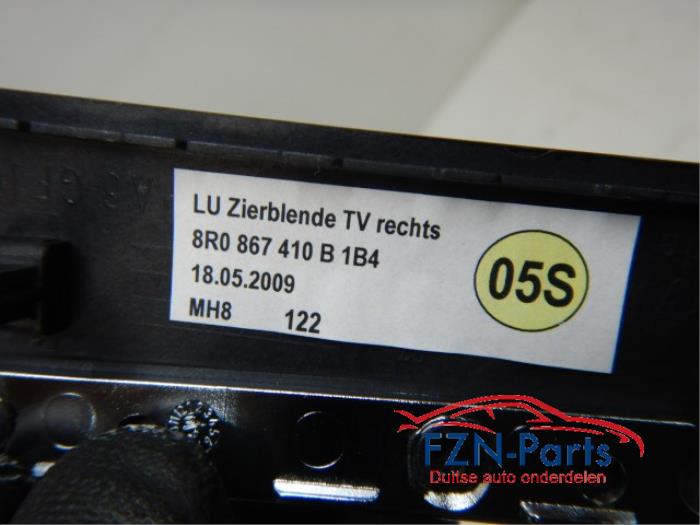 Audi Q5 8R Sierlijsten Portieren Set Bruin Glans