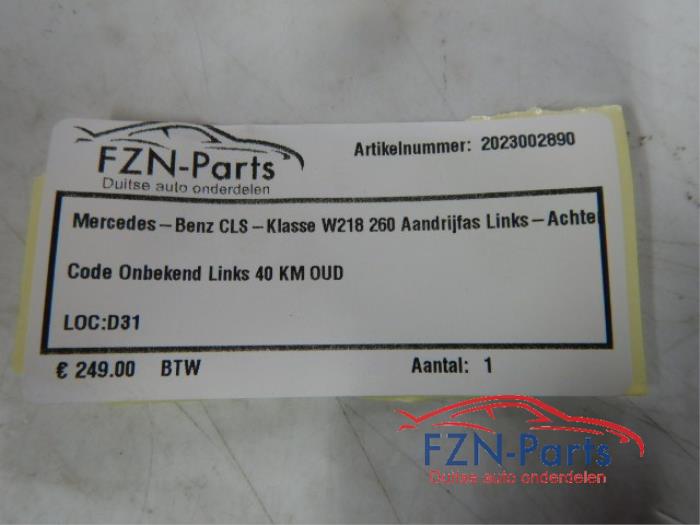 Aandrijfas links-voor Mercedes CLS-Klasse (22724941)