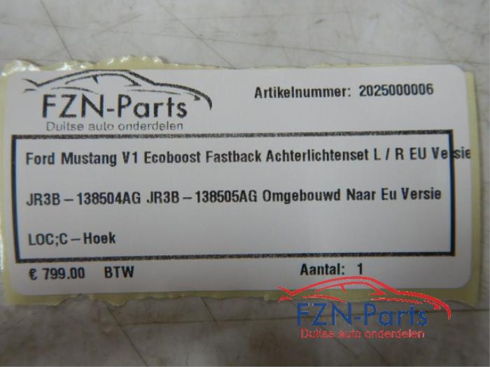Achterlichtset links+rechts Ford Usa Mustang (22725736)