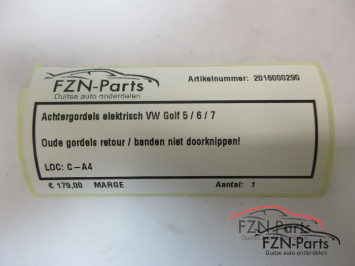 Gordelspanner Set Volkswagen Golf (22740029)