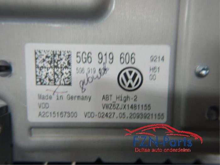 VW Golf 7 Facelift Navigatie Display Groot Discovery Media