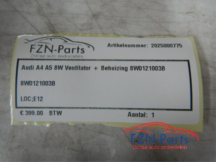 Kachel Ventilatiemotor Audi A4 (22739761)