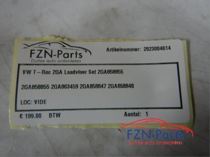 VW T - Roc 2GA Laadvloer Set