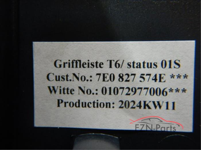 VW Transporter T5/T6.1 Handgreeplijst