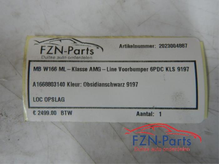 Mercedes Benz W166 ML-Klasse AMG-Line Voorbumper 6PDC KLS 9197