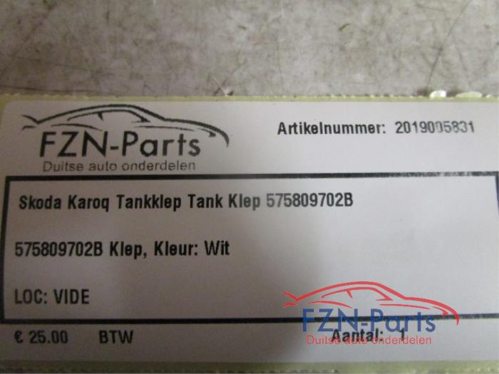 Tank Klep Skoda Karoq (22728199)
