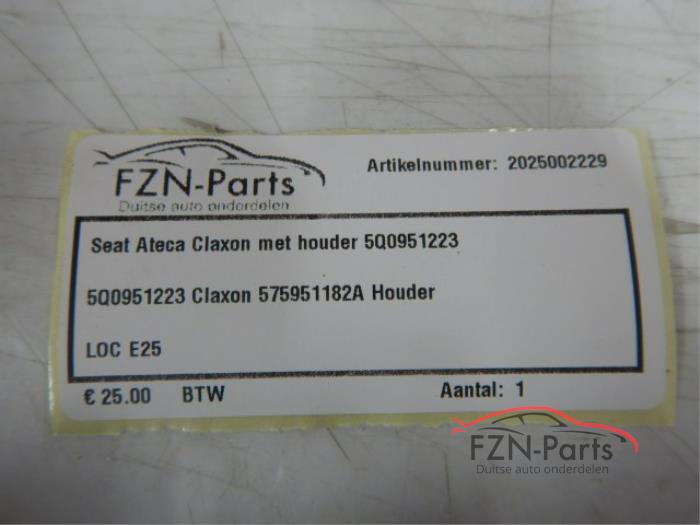 Claxon Seat Ateca (22727299)