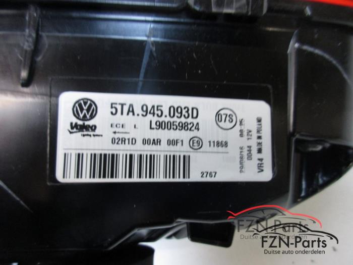 VW Touran 5TA Klep Achterlicht Links