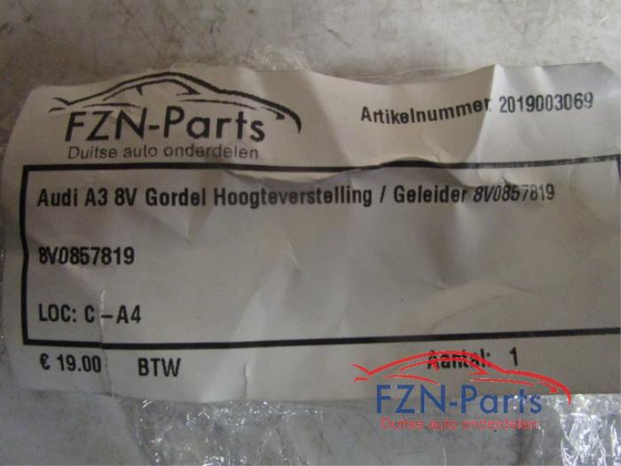 Audi A3 8V Gordel Hoogteverstelling / Geleider