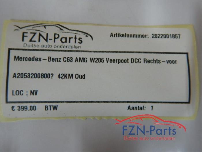 Schokdemper rechts-voor Mercedes C-Klasse (22743050)